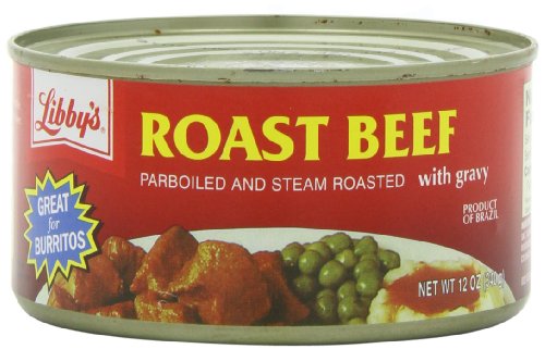 Libby Roast Beef with Gravy, 12-Ounce Cans (Pack of 24)