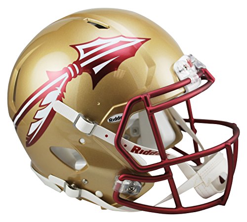 Riddell Sports NCAA Florida State Seminoles Speed Authentic Helmet, Gold