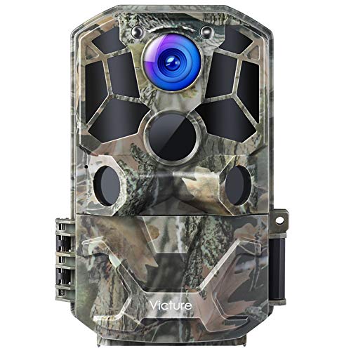 Victure WiFi Trail Game Camera 30MP 1296P with Night Vision Motion Activated IP66 Waterproof and 120° Detection Angel for Hunting Games, Wildlife Monitoring and Home Security