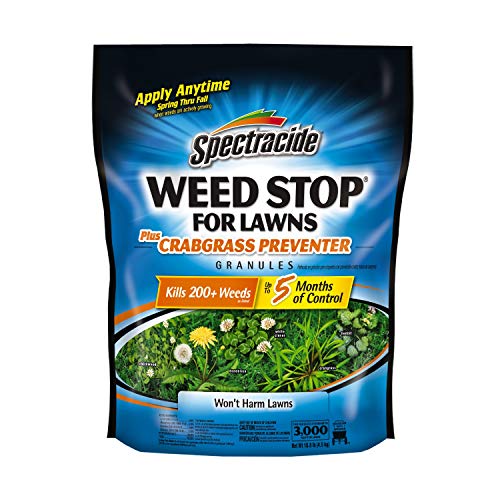 Spectracide Weed Stop For Lawns Plus Crabgrass Preventer Granules, 10.8-Pound, 2-Pack