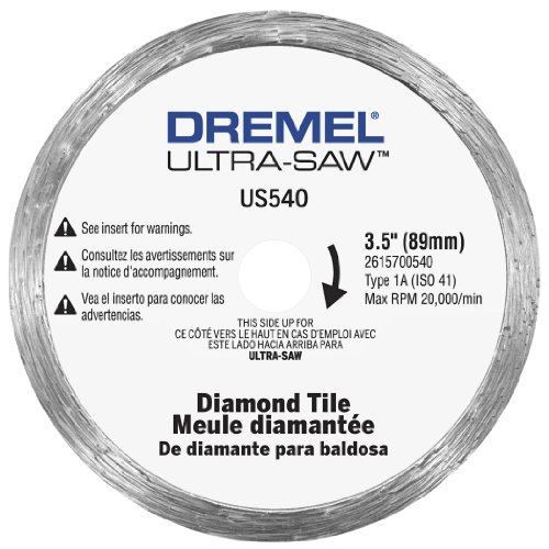Dremel US540-01 Ultra-Saw 3.5-Inch Tile Diamond Blade