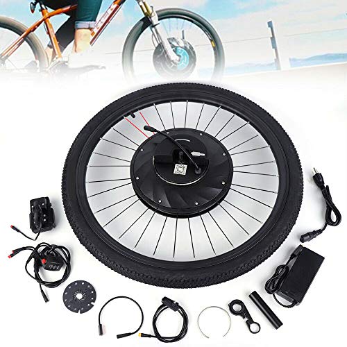 Ethedeal Front Wheel Electric Bicycle Motor Conversion Kit, 36V E E-Bike Hub Conversion Kit for 26 Inch Wheel Model