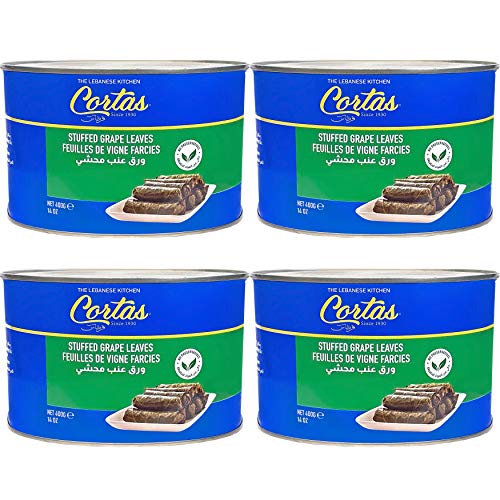 Cortas - Stuffed Grape Leaves (4 PACK), 400g / 14oz each