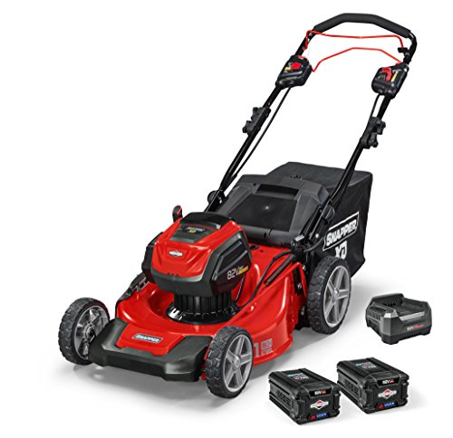 Snapper XD 82V MAX Cordless Electric 21' Self-Propelled Lawn Mower, includes Kit of (2) 2.0 Batteries & Rapid Charger