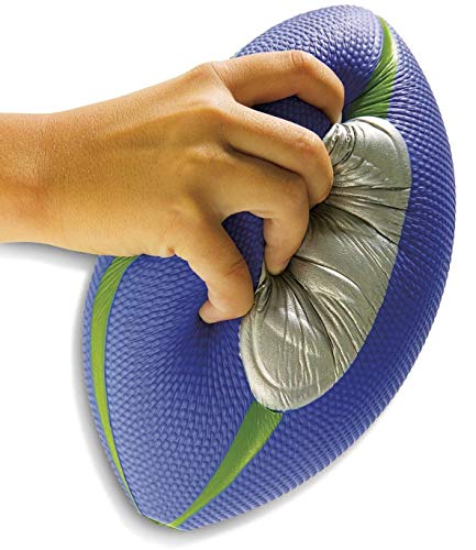 Diggin Squish Soft Kids Football. Easy Grip Foam Ball. Outdoor Indoor Sports Toy