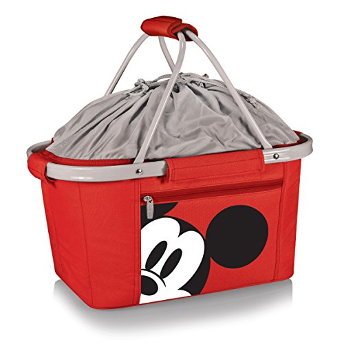 Disney Classics Mickey Mouse Metro Basket Collapsible Cooler, Red