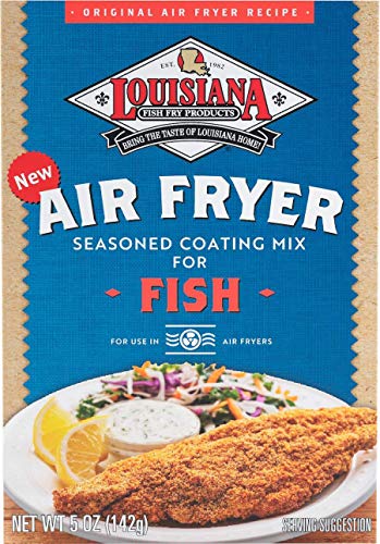 Louisiana AIR FRYER Seasoned Coating Mix for FISH