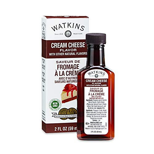 Watkins Cream Cheese Flavor 2 oz. Bottle, 6-Pack