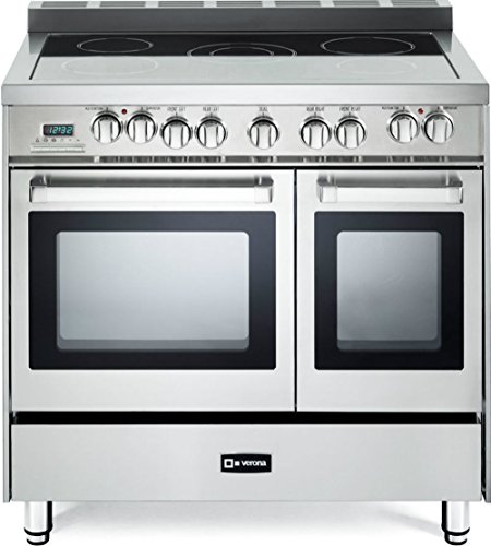 Verona VEFSEE365DSS 36' Electric Double Oven Range Convection Stainless Steel