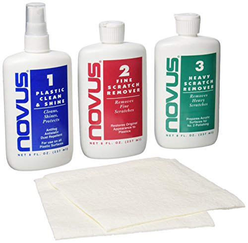 Novus 7100 Plastic Polish Kit - 8 Ounce