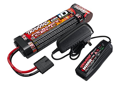 Traxxas Battery/Charger Completer Flat Pack with 2-amp Fast Charger and 8.4V NiMH Battery