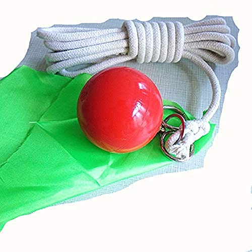 suzakoo Exercise Ball Martial Arts Fitness Equipment Tool Practice Instrument Rubber with Rope Soft