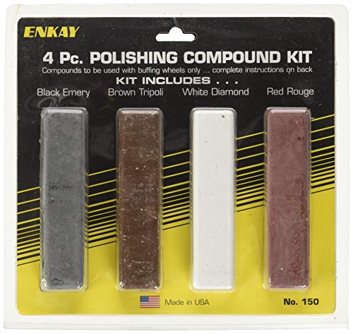 Enkay 150 Carded Polishing Compound Kit, 4 Piece