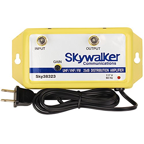 Skywalker Signature Series SKY38323 25dB Amplifier VHF/UHF/FM w/variable gain (SKY38323)