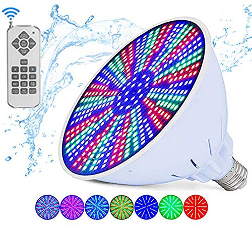 Life-Bulb LED Color Pool Light Bulb for in ground pool. 120V 40W RGB Color Changing. Lifetime Replacement Warranty. Replacement bulb for Pentair and Hayward Fixture. Switch Control or Remote