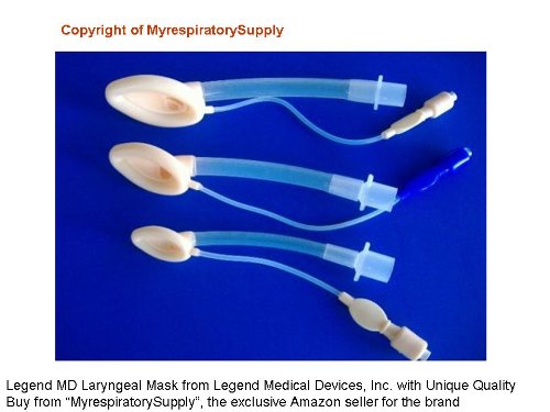 Legend Md Laryngeal Mask Airway, Size 2, Silicon, Disposable, LMA