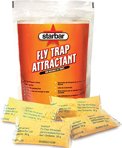 Starbar Fly Trap Attractant Refill For Reusable Fly Traps, 8-30g