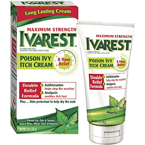 Ivarest Anti-Itch Cream, Maximum Strength, Medicated, 2 Ounce