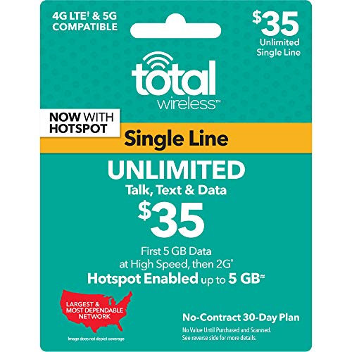 Total Wireless - $35 Prepaid Phone Card