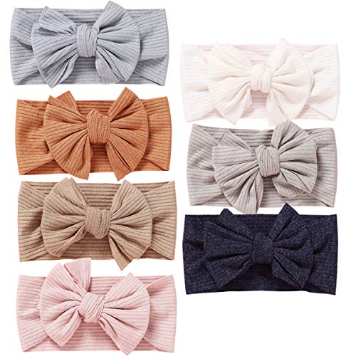 Baby Girl Nylon Headbands Newborn Infant Toddler Hairbands and Bows Child Hair Accessories