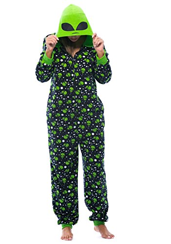 6350-XXL Just Love Adult Onesie / Womens Pajamas, XX-Large, Alien