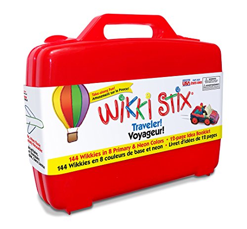 WikkiStix Traveler Playset Craft Kit Molding & Sculpting Sticks (English & French Bilingual Packaging) (1810)