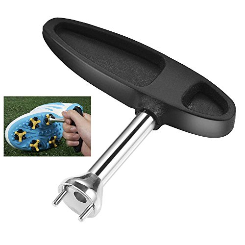 Shuzhu Golf Shoes Spike Wrench Stainless Steel Intech Cleats Spikes Tool Removal Adjustment Cleat Ripper Replacement Aid…
