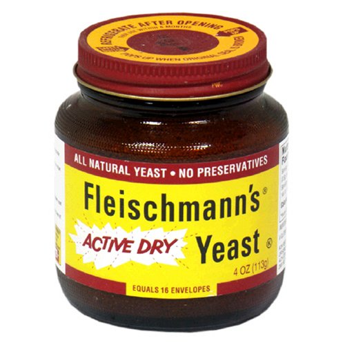 Fleischmann's Regular Ady Jar, 4-Ounce (Pack of 3)