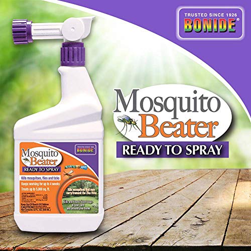 Bonide (BND680) - Ready to Spray Mosquito Beater, Mosquito, Gnat, and Fly Insecticide (1 qt.)