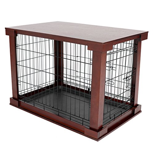 Merry Products Pet Cage with Crate Cover, Medium