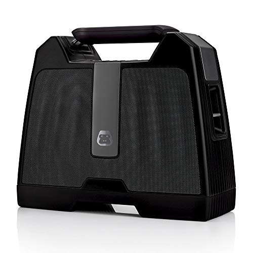 G-Project G-Boom Wireless Bluetooth Boombox Speaker Rugged Portable Speaker with Rechargeable Battery (Black)