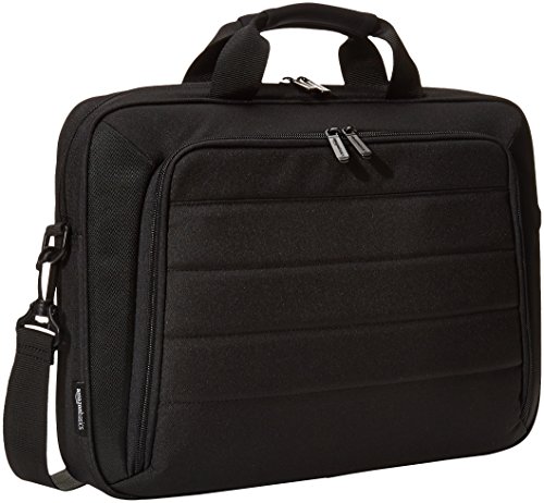 AmazonBasics 15.6 Inch Laptop and Tablet Case Shoulder Bag, Black