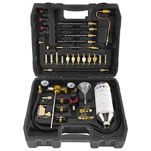 FreeTec Automotive Non-dismantle Fuel System Fuel Injector Cleaner Tool Fuel Injector Tester and Cleaner Kit