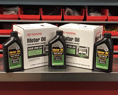 TOYOTA Case of 12 Quarts Full Synthetic 0W-20 Oil