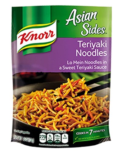 Knorr Asian Sides: Teriyaki Noodles (Pack of 4) 4.6 oz Bags