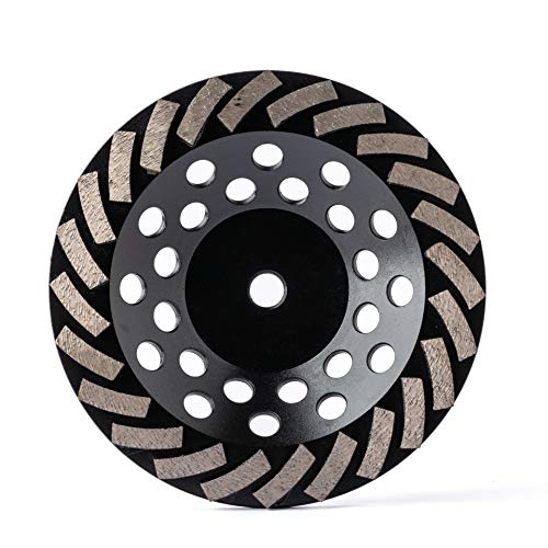 Diamond Grinding Wheel Cup Wheel Diamond Disc Grinder for Concrete and Paint Epoxy Mastic Coating Removal 7 inch 5/8-11 inch bore