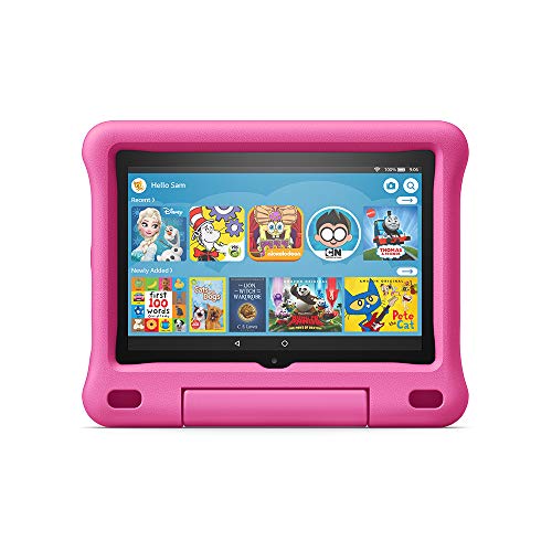 All-new Fire HD 8 Kids Edition tablet, 8' HD display, 32 GB, Pink Kid-Proof Case