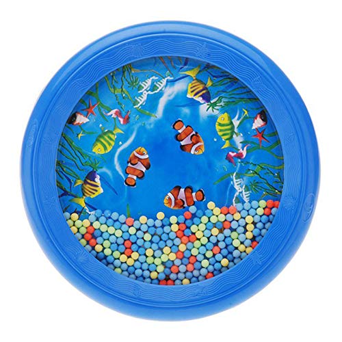 Ocean Drum Wave Bead Drum Gentle Sea Sound Music Gift Musical Educational Toy Tool for Kid Child Baby