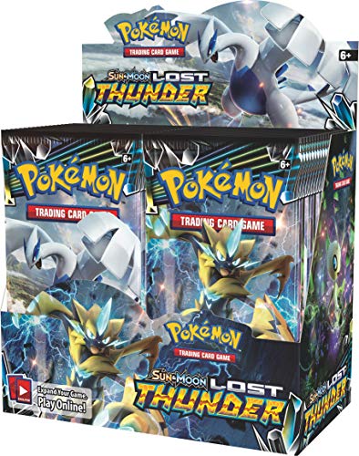 Pokemon 820650814556 TCG: Sun & Moon Lost Thunder Booster Box (Pack of 36)