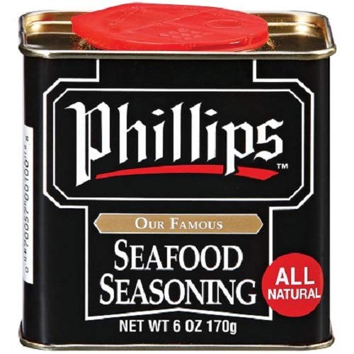 Phillips Seafood Seasoning - Maryland's World Famous Shrimp, Fish and Crab Cake Seasoning used in Phillip's Seafood Restaurants (1)