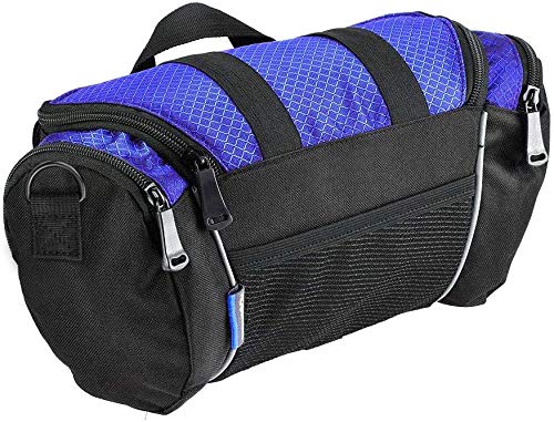 Roswheel Allnice 11494 Bike Handlebar Bag 5L Reflective Bicycle Frame Pouch Cycling Handlebar Storage for Road MTB Outdoor