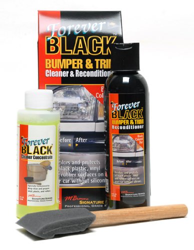 Forever Black Bumper & Trim Kit (NEW Improved Formula & Larger Size)