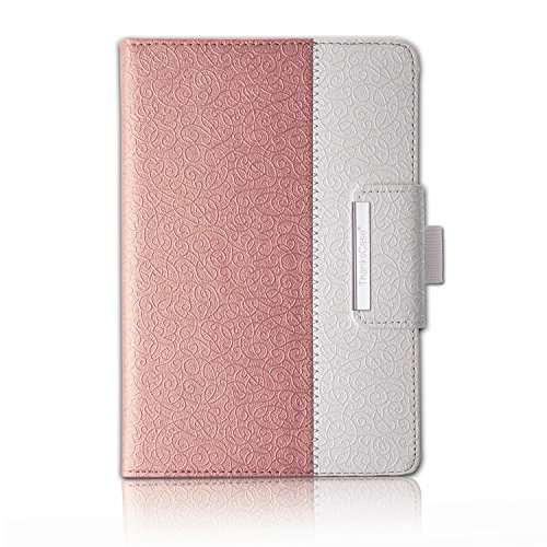Thankscase Case for iPad Air 10.5' (3rd Gen) / iPad Pro 10.5, Rotating Case Stand Cover with Pencil Holder, Swivel Case Bulid-in Wallet Pocket, Hand Strap for iPad Air 3rd Gen 10.5' 2019(Rose Gold)