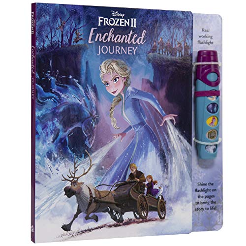 Disney Frozen 2 - Enchanted Journey - Sound Book and Interactive Flashlight Set - PI Kids (Play-A-Sound)