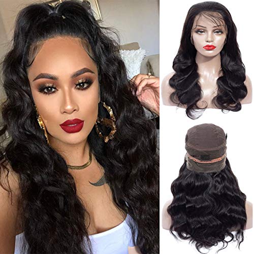 360 Lace Frontal Wigs For Black Women Human Hair, No Color, Size 360 wigs body 2