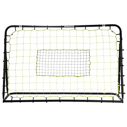 Franklin Sports Soccer Rebound Net - Training Soccer Net - Perfect For Backyard Soccer Practice - Portable 6'x4' Net With Steel Frame - Black