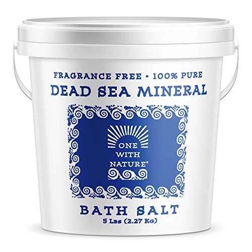 100% Pure Dead Sea Mineral Bath Salt 5Lb Frag Free