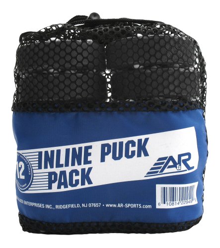 A&R Sports Inline Street Hockey Puck (Pack of 12)