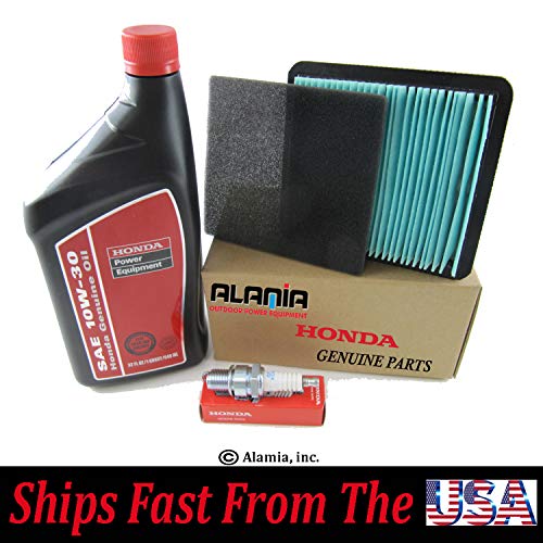Alamia,Inc. Genuine Honda EU3000is Generator, Maintenance Tune up Kit, Filter, Oil, Spark Plug, Fits Honda EU3000is,