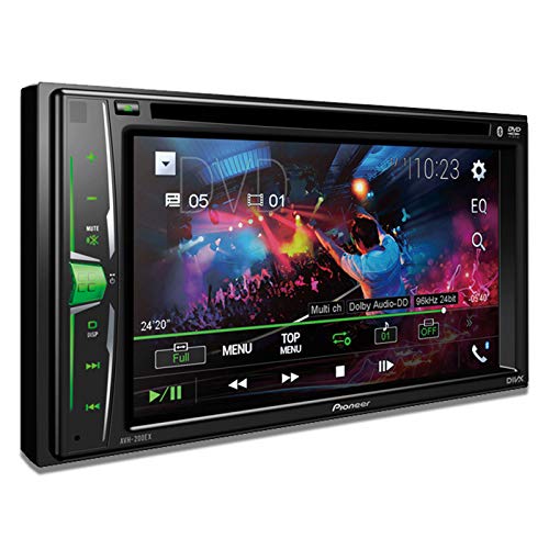 Pioneer AVH-200EX Multimedia DVD Receiver with 6.2' WVGA Display, and Built-in Bluetooth